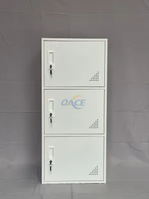 QACE Small 3456 doors slim steel locker(NOT ASSEMBLED)