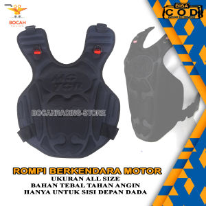 Rompi Berkendara Motor Pelindung Dada Jaket Safety Riding Anti Angin
