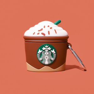 CrashStar Starbuck Hộp Đựng Airpods Silicon Mềm Hình Cốc Anh Đào Cho AirPods 1 2 3 Pro InPods I7 I12 Pro Tai Nghe Bluetooth Không Dây Vỏ Phụ Kiện Cho Air Pods Hộp Sạc Tai Nghe Vỏ Bảo Vệ Có Móc Khóa Vỏ Chống Sốc Giảm Giá Hàng Đầu