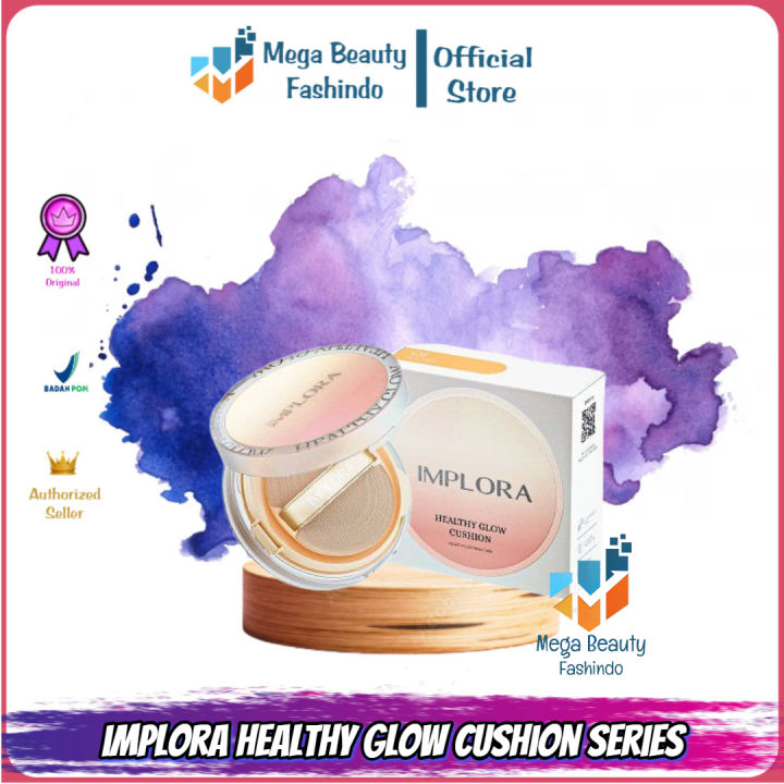 Implora Healthy Glow Cushion Series | Full Case | Refill Cushion | Cushion Isi Ulang