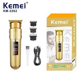 Alat Cukur Rambut Kemei 2262 Hair Trimmer Electric Hair Clipper Rechargeable Razor Barber
