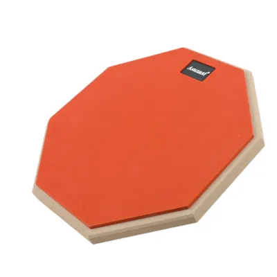 FULLNI 8 Inch Snare Drum Practice Pad Double Sided Silent Percussion Board High-quality Beginner Music Lover Drum Pad Music Instruments Accessories