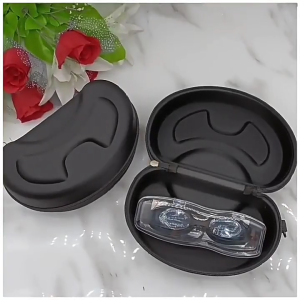 Ski Goggles Storage Box Ski Goggles Bag EVA Case Shockproof Bag Zippered Designs for Men Women Snow Sport Light Weight