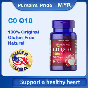 Puritan Pride CoQ10 100 mg 30 Rapid Release Softgels  EXP: 10/27