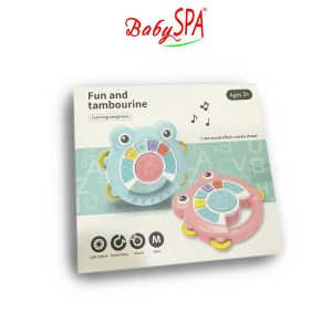 ♥♥♥ BabySPA Fun Musical Piano and Tambourine Learning Toy for Baby Birthday Present / Gift