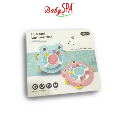 [𝐒𝐆 𝐒𝐞𝐥𝐥𝐞𝐫] BabySPA Fun Musical Piano and Tambourine Learning Toy for Baby Birthday Present / Gift