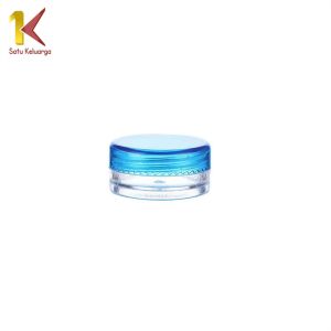 Satu Keluarga Tempat Cream Mini 5gr K178 Wadah Tempat Kosmetik Pot Jar Cream Bulat Serbaguna