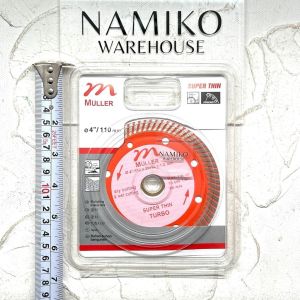 Diamond wheel gerinda potong turbo MULLER 4 inch