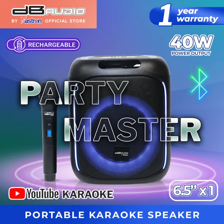 dB Audio by Astron PARTY MASTER Portable Karaoke Speaker 1