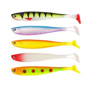 5 cái mềm bơi Mồi Câu Cá 12cm mồi nhảy câu cá Mồi Câu Cá swimbaits đuôi mái chèo mồi câu nhân tạo phụ kiện câu cá