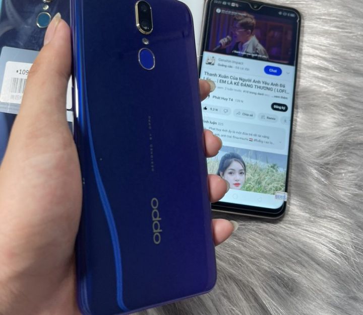 Điện thoại Oppo ĐIỆN THOẠI F11 Chính Hãng, 2 Sim ram 8G/256G, camera sau 48mMp, camera trước 16MP / Chiến Game/Liên Quân Mượt