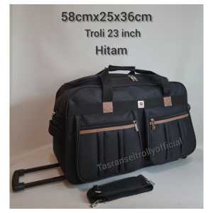 Tas Pakaian Troli Polo Interclub 58cmx25x36cm ukuran 23 inch