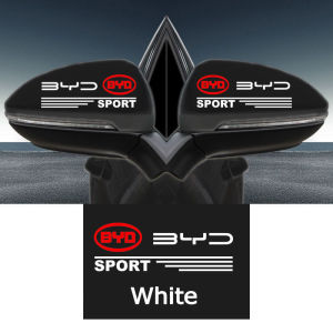 15*5cm Car Rearview Mirror Side Decal SportSticker Vehicle Body Accessories for BYD ATTO 3 Dolphin Qin Song Plus Tang Han Seagull SEAL SHARK