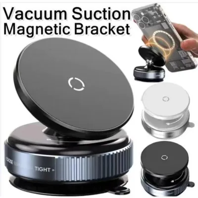 ✅100% Original Yoky K009 Magnetic Phone Holder 360° Rotating Car Mount with Vacuum Suction Strong Adsorption