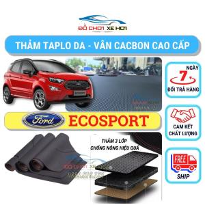 Thảm taplo Ford Ford Ecosports 2013 - 2022 dập vân Cacbon cao cấp chống nóng ô tô hiệu quả