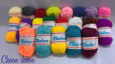Minlon M Crochet Thread ( 5 ball in 1pkt )