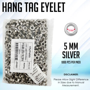 Partner Print - 5mm Metal Hang Tag Eyelets Black/Gold/Silver (1000pcs Pack)