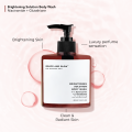 Grace and Glow Brightening Solution + English Pear and Freesia Anti Acne Solution Body Wash. 