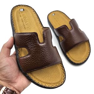 DÉP NAM DA BÒ THẬT 100% KIỂU CHỮ K BẮT MẮT MAY FULL QUAI CHẮC CHẮN V.CKB