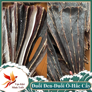 Khô cá đuối đen loại ngon 1KG Khô Cá Đuối Lạc ĐEN nhỏ Không Tẩm Đặc Sản Sông Đốc- Vựa Khô Minh Triết
