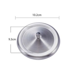 COUPLECOL 8.5/9.3/10.2cm Nắp cốc inox Chống rò rỉ Chống bụi Nắp cốc uống nước Tấm che giữ tươi cho nhà bếp Bền Nắp cốc Trà