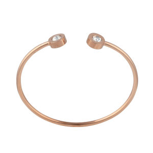 Panlandwoo - Gelang Bangle Titanium Wanita Classy Diamond