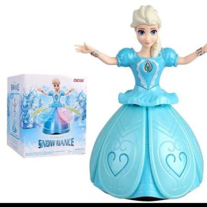 Princess Dancing Toy Dance Robot Toys Girl Frozen let it go dancing With Light Music & Bump & Go Movement