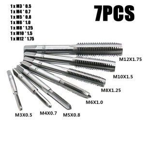 20PCS HSS Threading Tap and Die Set Metric Tap Wrench Cut M3-M12 Tap and Die Set Metric Hand Threading Tool Set Engineer Kit with Case