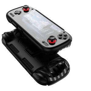 LUXERY TPU Handheld Game Console Case with Kickstand Soft Protective Cover Anti Slip Host Shell for AYN Odin 3