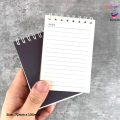 Mini Notepad Small Pocket Notebook Fancy Card Flip Memo Paper Mini Note taking lined paper sheets. 