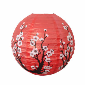 14 inch Red Chinese Paper Lanterns Party Decor Japanese Sakura Lantern