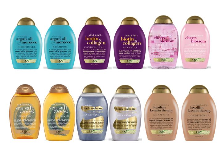 ( มีคูปองส่งฟรี / 385 มล./ แชมพู / ครีมนวด ) OGX Eucalyptus Mint ...