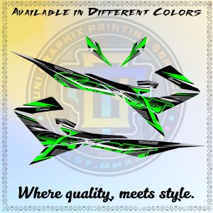 RAIDER 150 REBORN CARB NEW SATRIA DECALS with freebies