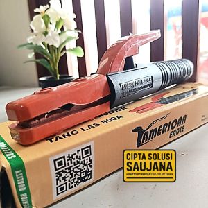 Tang Las 800A Original American Eagle Electrode Holder Gagang Jepit Kawat Las Listrik Stang Las Heavy Duty