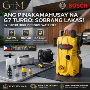 🔥10.10 MEGA SALE🔥 Bosch G7/G8/G9 High Pressure Waterjet Portable Power Washer for Car Garden & Home Adjustable Nozzle Lightweight Design 5-Year Warranty