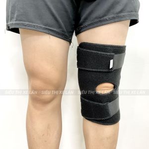 Băng Thun Đầu Gối H1 Orbe - Hỗ Trợ Vận Động Thể Thao Cố Định Chấn Thương Khớp Gối