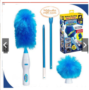Chổi Lông Quét Bụi Tĩnh Điện Tự Động 360 độ Chổi Quét Bụi Tích Điện Spin DUSTER Thông Minh Đa Năng Chức Năng