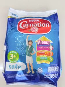 เนสท์เล่ คาร์เนชัน 1+และ3+ ขนาด 850 ก./1400ก. _ รสจืด/ น้ำผึ้ง /วานิลลา นมผงสำหรับเด็กวัย1-3ปี