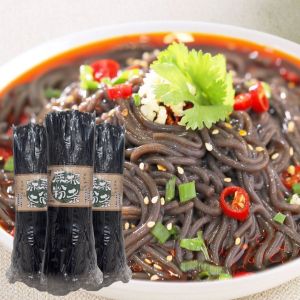 เส้นดำ รากเฟริน์ เส้นเหนียวนุ่ม อร่อยดี เพื่อสุขภาพ แคลต่ำ ไม่อ้วน 500g