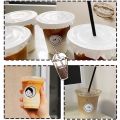 500pcs Anti Leak Spill Proof Paper For Coffee Milktea Drinks 11.5cm. 