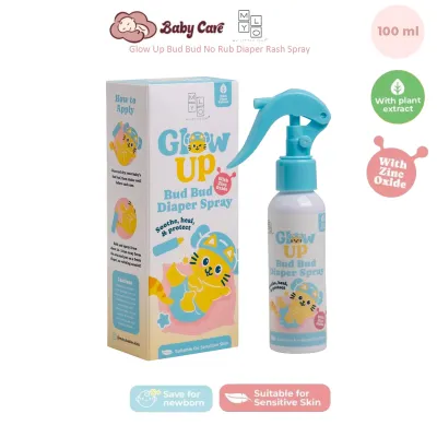 MYLO Glow Up Bud Bud No Rub Diaper Rash Spray 100ml