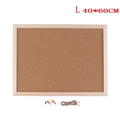 Cork message board can be hung on the wall multifunctional office home notice board photo wall