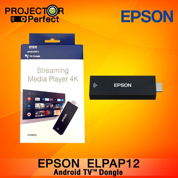 EPSON Android TV™ Dongle (ELPAP12) - Streaming Media Player