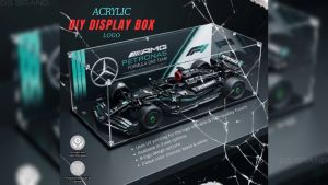DIY Acrylic Display Box LEGO Car DS Brand M2