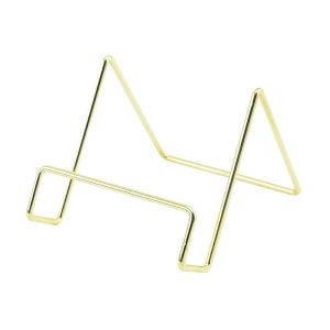 Stand Display Buku Rak Bingkai Foto Stand Foto Bahan Besi Untuk Dekorasi Rumah