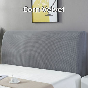 New Universal Rabbit Fur Headboard Cushion Cover Fully-enclosed Thickened Soft Cover for All Seasons