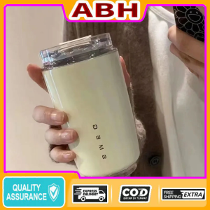 【Original+24hours delivery】Stainless Steel Coffee Cup Tumbler Insulated Cup 320ML Portable Cup Cold And Hot Dual Purpose Vacuum Thermos Cup SMEG NEW