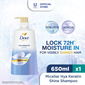 Dove Hya Keratin Shine Shampoo 650ml