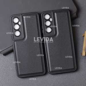 Luxury Case Leather Pro Kamera Black Realme Note 60X Realme C65 Realme C63 Realme C61
