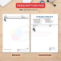 RX Prescription Pads , Generic or Customized Prescription Pads, A5 size ...